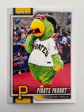 2026 Topps Series 1 Celebration Mascots Pirate Parrot #M-17