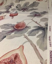 Sanderson Fig Harvest Chalk/Orchid 1.6m Fabric Remnant