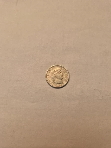 1904 s barber dime