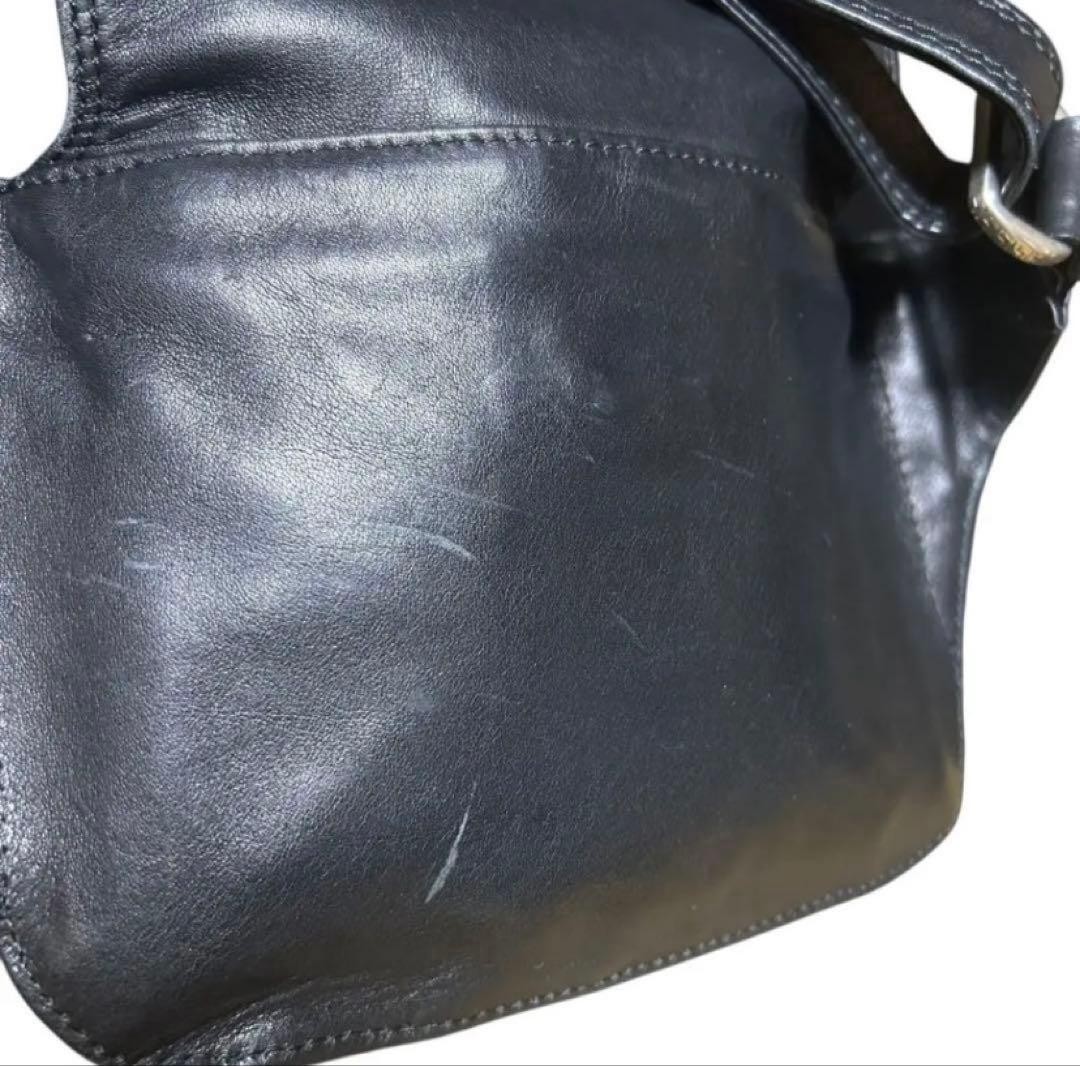 Versace Medusa Logo Leather Crossbody Bag Black Men's Used/Good Condition thumbnail 8