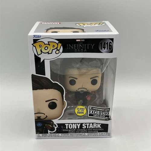 Funko Pop Iron Man 3 Tony Stark Suit Up Funko Vinyl Figure #1416 Damaged Box