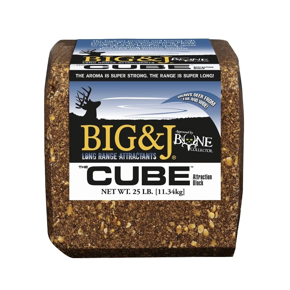 Long The Cube Range Deer Attractant Block, 25lbs - thumbnail 5