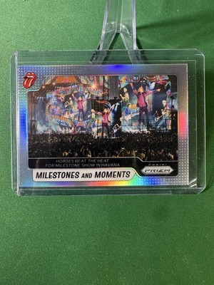 2025 Panini Prizm The Rolling Stones Moments & Milestones Silver Prizm #5