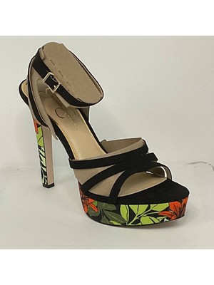 JESSICA SIMPSON Womens Black 1-1/2'' Platform Balina Stiletto Heeled Sandal 7 M