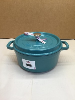 Staub Cast Iron Round Cocotte, Dutch Oven, 4-quart