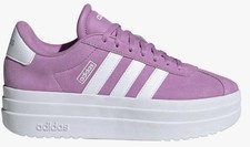 Adidas Women's 8.5 VL Court Bold Sneaker, Preloved Purple/White/White, II0000