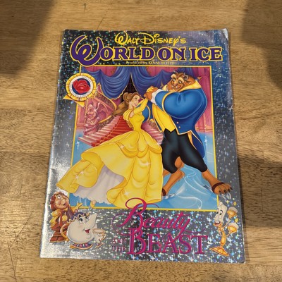 Vintage 1992 Disney World on Ice “Beauty and the Beast” Souvenir
