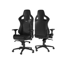 noblechairs EPIC Bürostuhl / Gamingstuhl echtleder black