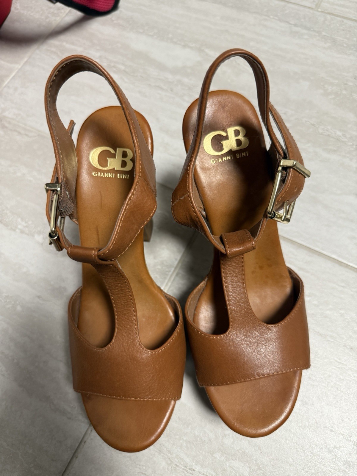 Gianni Bini Women's Size 7.5M Leather Upper Heels