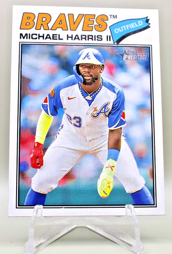 2026 Topps Heritage #342 Michael Harris II | Baseball Card