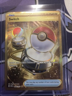 Switch - 206/165 - Pokemon 151 Secret Rare Card NM