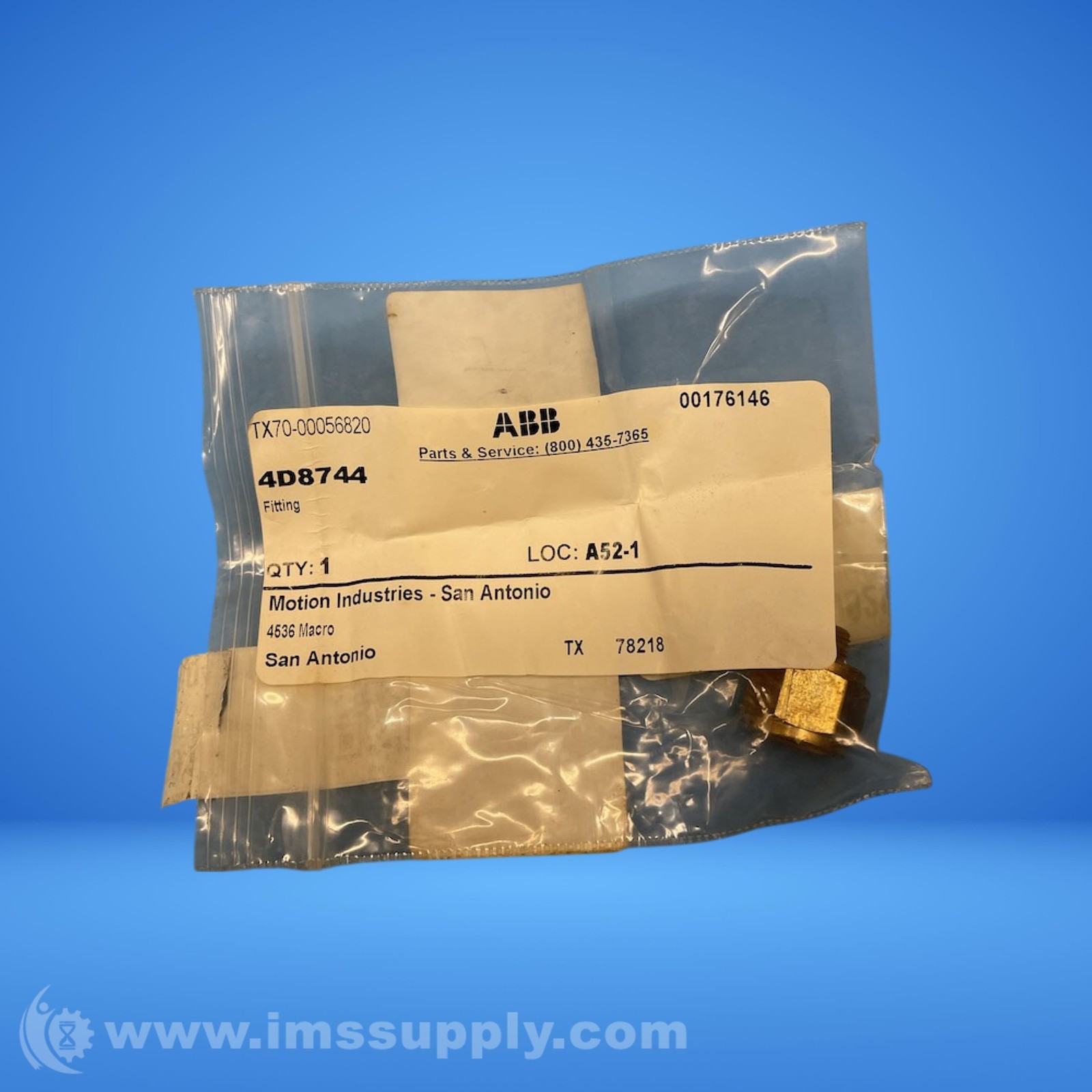 ABB 4D8744 Fitting FNIP