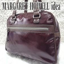 Margaret Howell Idea Enamel Tote Bag A4 Storage Capacity Women Rare Model LImite