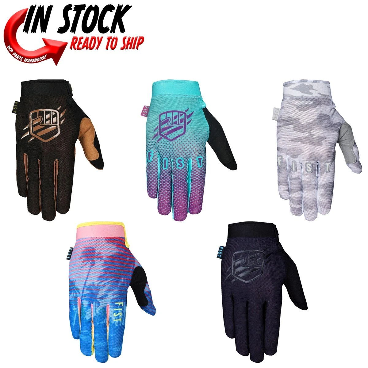 NEW! FIST HAND WEAR BREEZER HOT WEATHER GLOVES MOTOCROSS - PICK SIZE & COLOR
Opens in a new window o