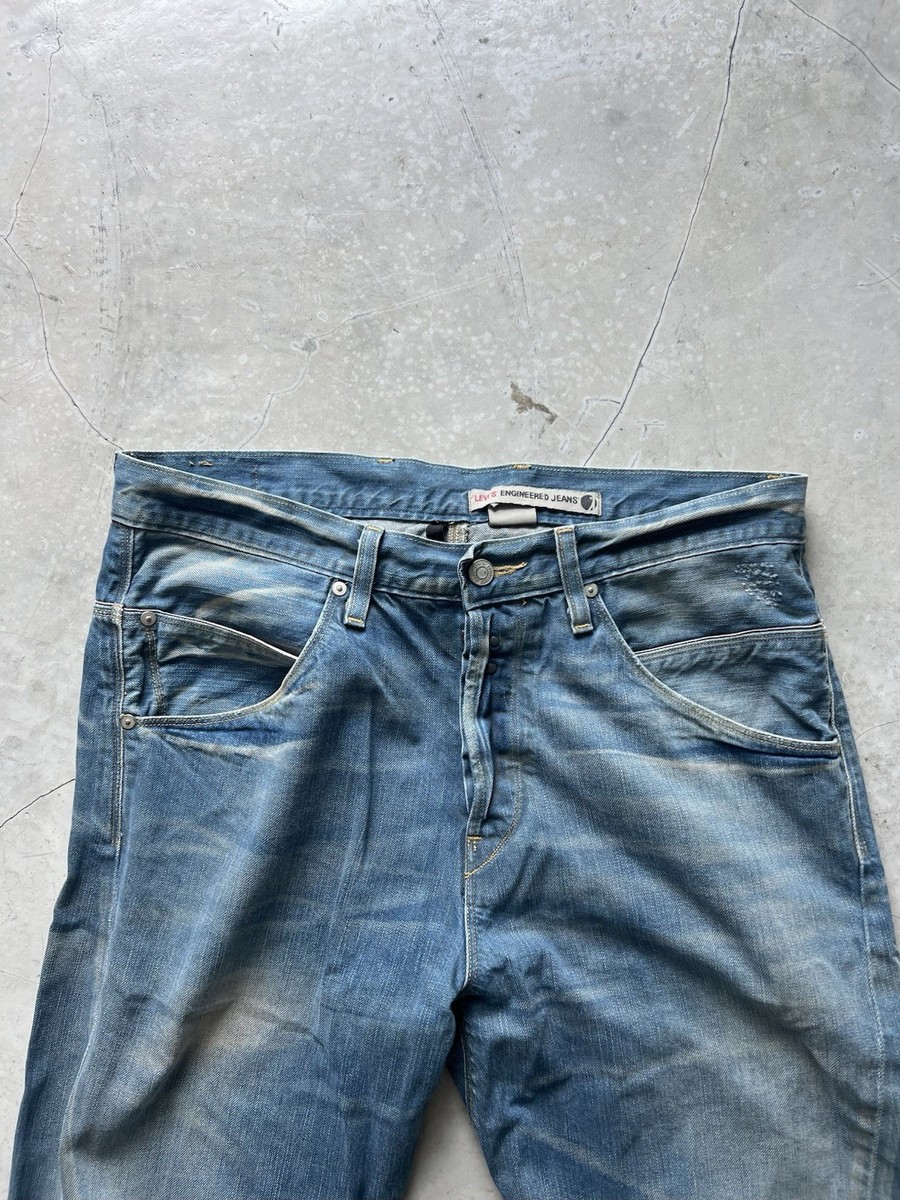 【W33 L34】 europe levi's リーバイス Engineered Levi's Engineer Jeans W33 L34 ~ Vintage Store Clochard92.com