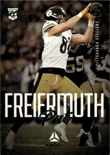 2021 Panini Chronicles #224 Pat Freiermuth Luminance Update Rookies Green