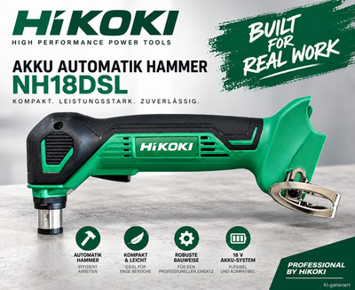 HiKOKI Akku Automatik Hammer NH18DSL SOLO [Testgerät] #OK