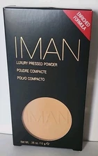 IMAN Luxury Pressed Powder Clay Medium- .35 Oz