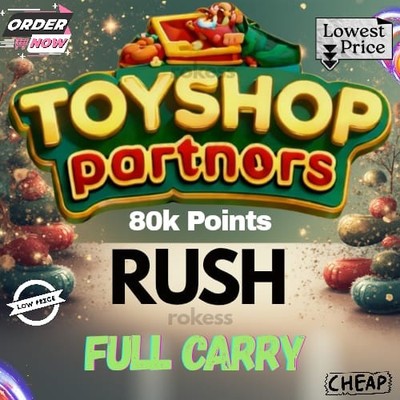 TOYSHOP PARTNERS EVENTS |RUSH|FULL CARRY 80K POINT MONOPOLY_GO|TRUSTED