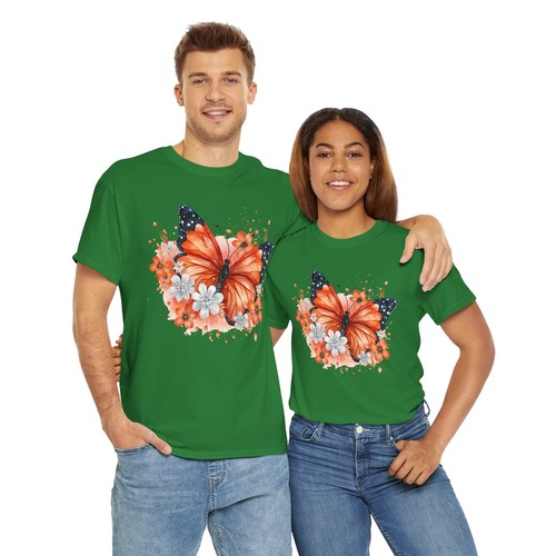 Butterfly Graphic Tee Women’s Aesthetic Oversized T-Shirt Trendy Retro Cute - Picture 41 of 85