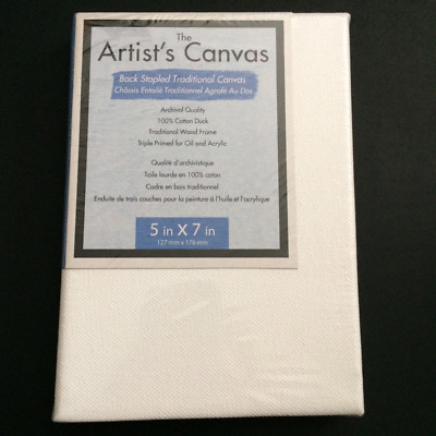 The Artist's Canvas Traditional Canvas 5x7, New