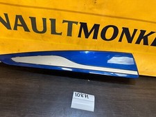 RENAULT CLIO MK4 DRIVERS REAR DOOR TRIM/LOWER DOOR MOULDING BLUE TERQH