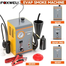 Smoke Machine Leak Detector Automotive EVAP Pipe System Vacuum Diagnostic Tester