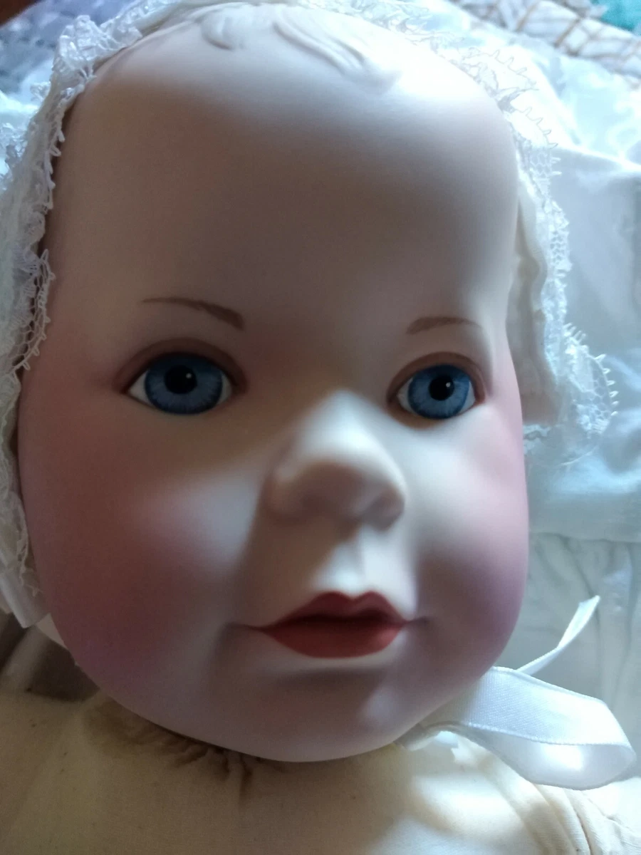 "Viktorianische Taufpuppe" Franklin Mint Heirloom Dolls 1986/ 43 cm