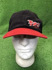 Vtg TNT Bicycles BMX Bikes Black Red SnapBack Hat Cap Fast Free Shipping