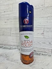 GUARDSMAN Anytime Clean & Polish Protects Wood Furniture Woodland Fresh 12.5 Oz