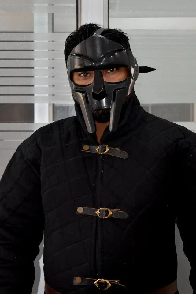 MF DOOM Face mask Halloween Doom mask Wearable Mask Party Mask Devil Mask Gift - Image 4 of 4