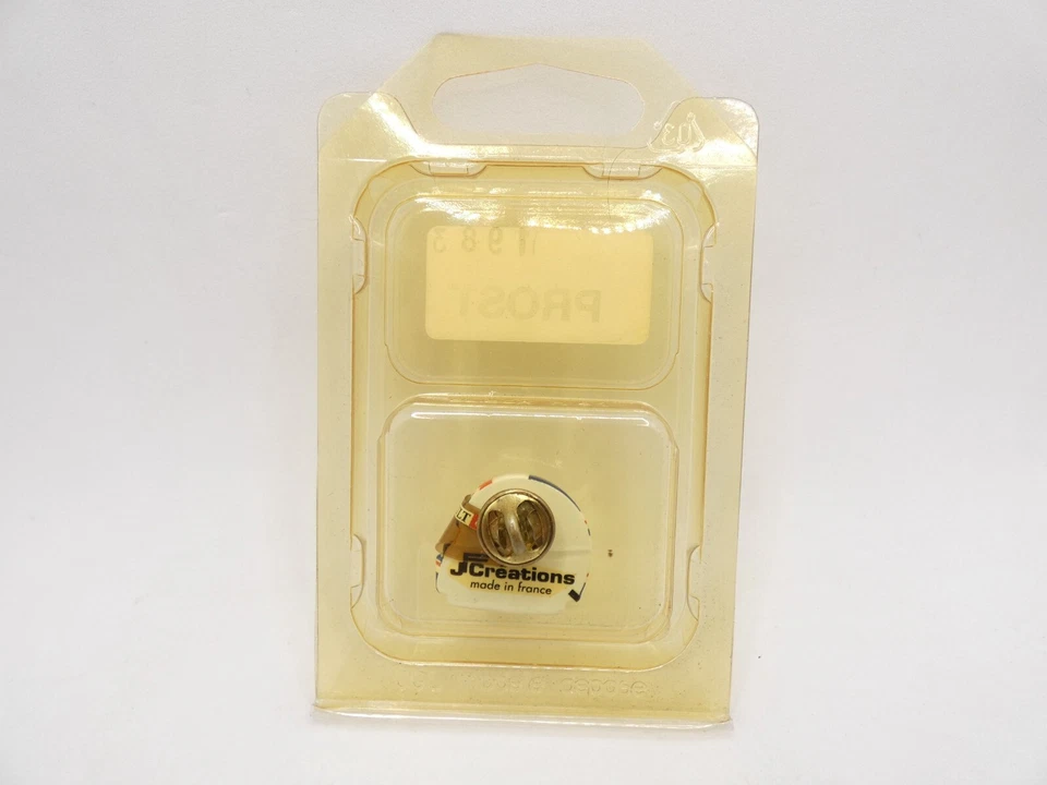 Casco Alain Prost 1983 Renault JF Creazioni 1/12 Casco F1 Pin RARO - Immagine 2 di 2