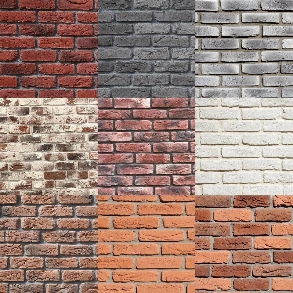 Decorative Brick, Wall Cladding Slate Stone Tile Slips Brick Tiles 42.90/sqm