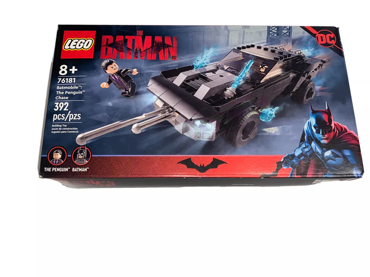 The Batman Batmobile: The Penguin Chase Lego Set 76181 DC 2022 Toy Car  Model