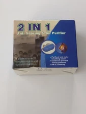 NIB 2 in 1 Anti Snoring and Air Purifier  Anti Snoring Device Snore Stopper