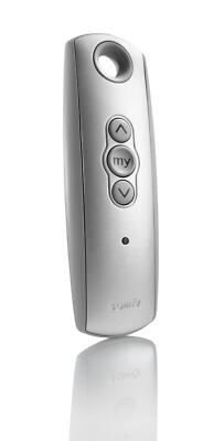 Somfy Telis 1, Silver: 1 Channel RTS Remote  MPN# 1810639 - SOMFY OPEN BOX DEALS