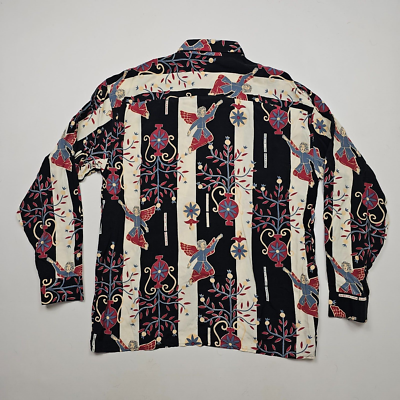 Vintage Maurice Emde Demain Les Barbares Long Sleeve Baroque angel