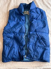 Vintage Pacific Trail Puffer Vest Med 70's 80's Outdoor Camping Sportswear Down