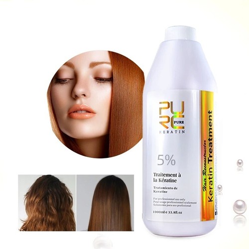 Brazilian Keratin 5% Frizzy Curly Damaged Repair Hair Straightening Treatment - Picture 8 of 14