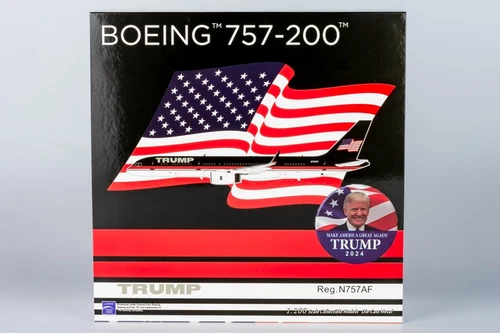 NG Models 1:200 Donald Trump Force One Boeing 757-200 N757AF (42037) - Picture 12 of 13