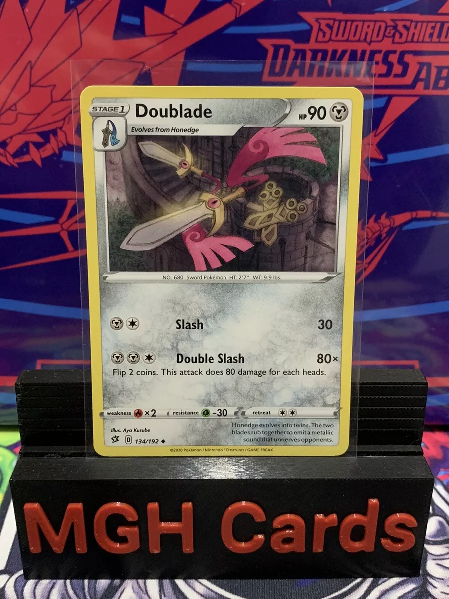 Doublade 134/192 Regular Rebel Clash Pokemon TCG Nintendo Uncommon NM