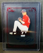 2018 Leaf Trinity Clear Acetate MASON DENABURG Red Foil Auto RC 9/25 Nationals