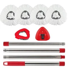 Spin Mop Head Refill For Vileda/ocedar Easywring Spin Mop Rotating Microfiber Tr