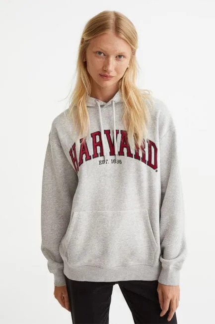 H&M harvard hoodie M