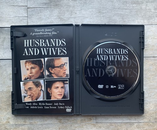 Husbands and Wives Movie DVD Woody Allen Mia Farrow Juliette Lexis Judy Davis - Imagen 3 de 4