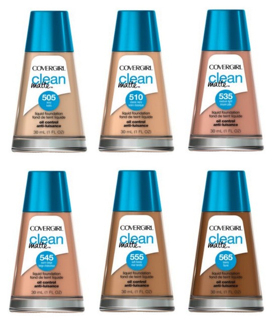 clean matte liquid foundation