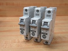 Allen Bradley 1492-CB1G200 Breaker 1492CB1G200 20A 20A/Series C Pack of 3 