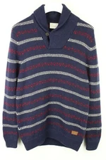 PEAK PERFORMANCE Cobb TN Jumper Men's MEDIUM Pullover Lambswool Knit Patterned