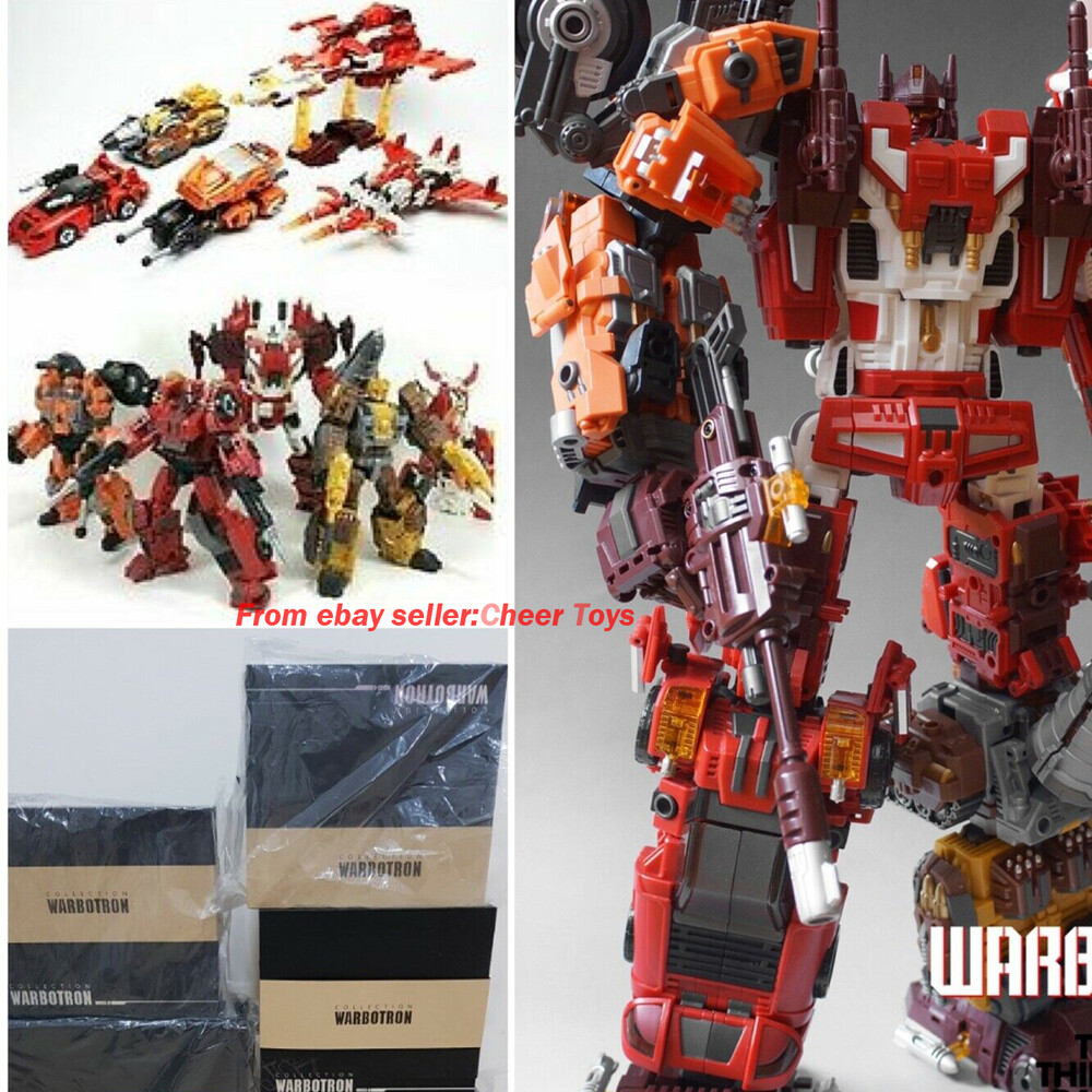 Combiner Computron Warbotron Transformers WB-03 WB03 Oversized in stock 5pcs