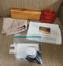 Three Dimensional Hooked Cardinal Kit Jessie Marshall Storrs CT 3-D Hooking Bird